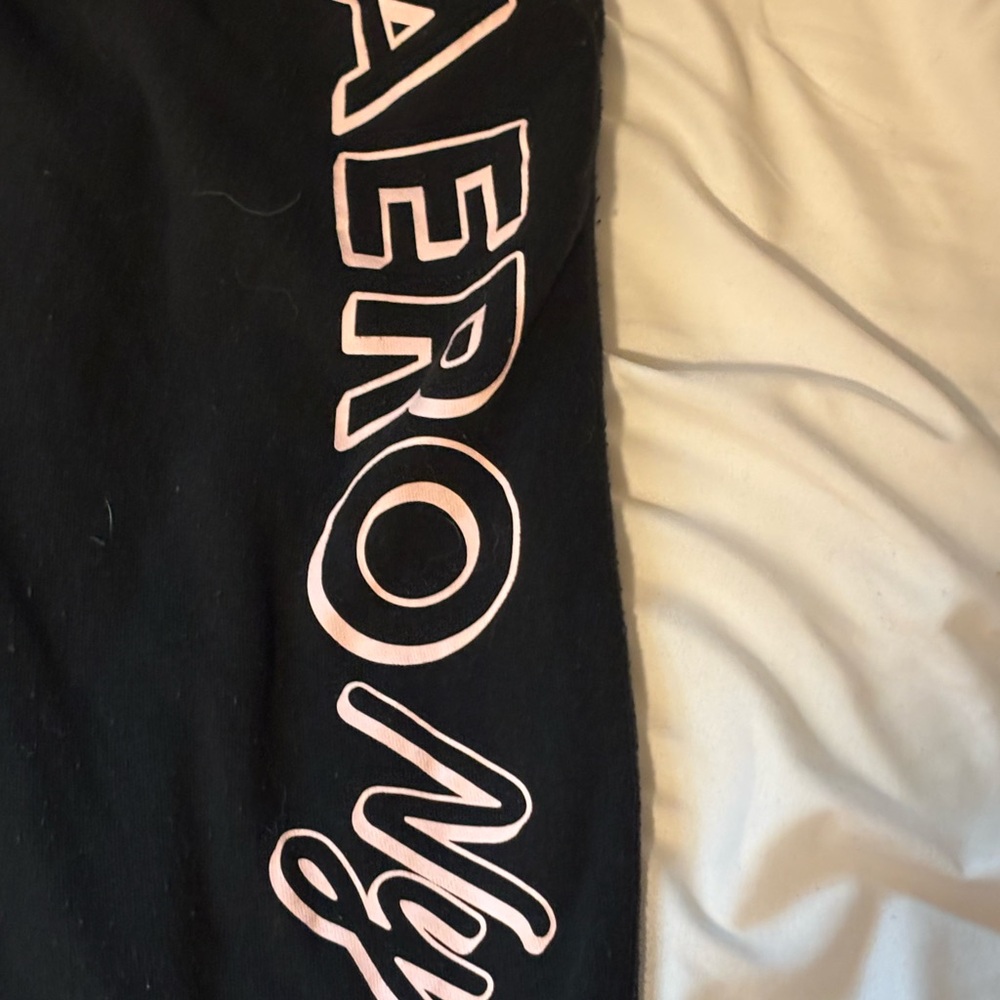 Aeropostale Black Cropped Pants
